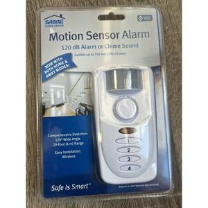 Sabre Motion Alarm or Chime  w/ Keypad 120dB White HS-MSA - NEW